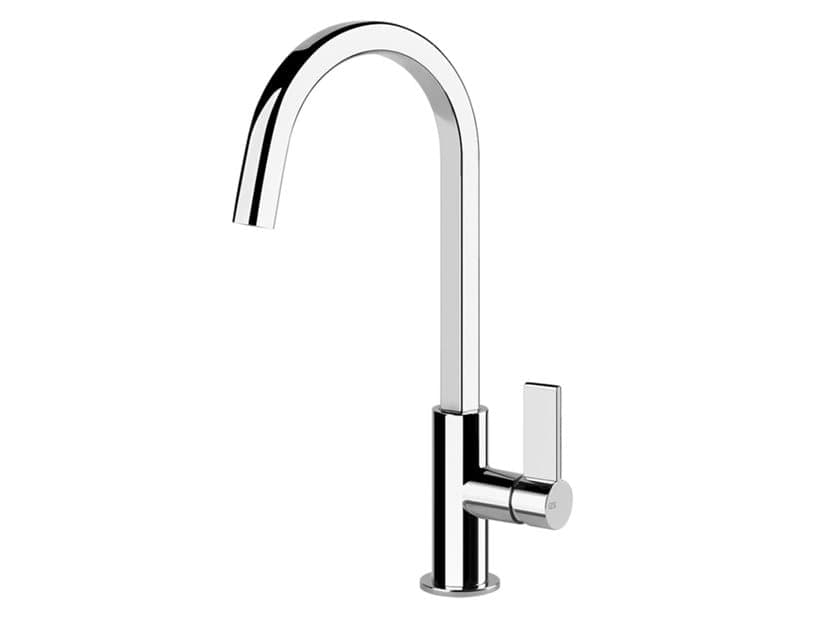 HELIUM | Kitchen mixer tap with swivel spout 731378 Gessi