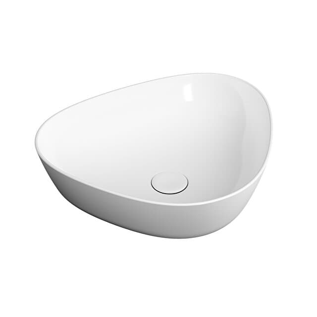 Frame Oval Countertop 55cm-White VC Vitra 