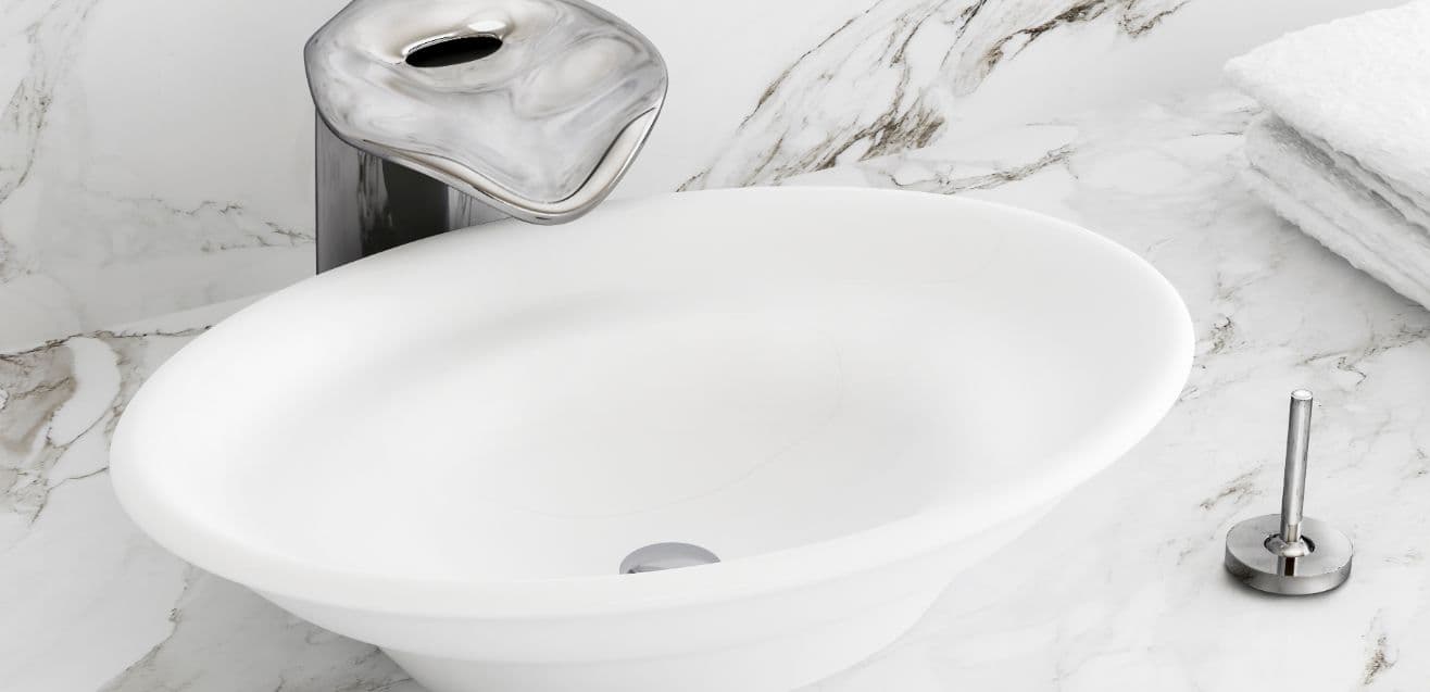 Nuo Bowl Basin 50cm-White Vitra 