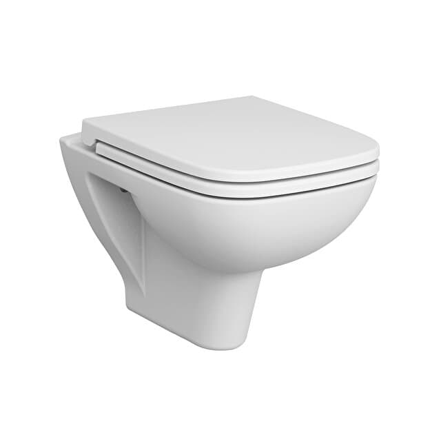S20 Smooth Flush W-hung WC-White Vitra 