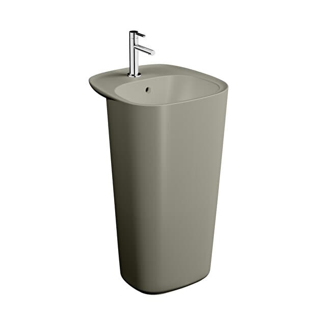 Plural Washbasin 50cm-Taupe VC Vitra 
