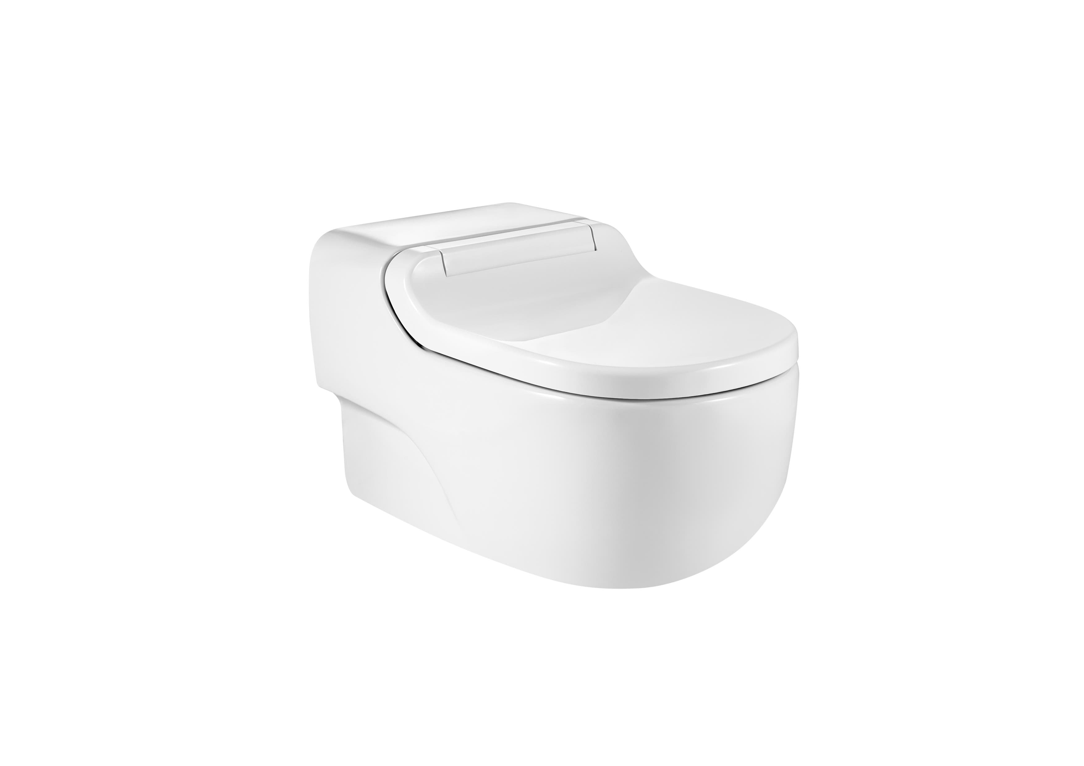 In-Wash - Wall hung smart toilet with auto-opening Roca A811357100