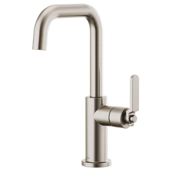 LITZE® Bar Faucet with Square Spout and Industrial Handle Kit Brizo 61054LF-SS