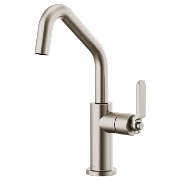 LITZE® Bar Faucet with Angled Spout and Industrial Handle Kit Brizo 61064LF-SS