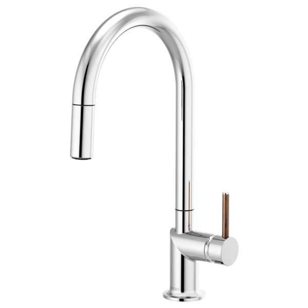 ODIN® Pull-Down Faucet with Arc Spout - Less Handle Brizo 63075LF-PCLHP