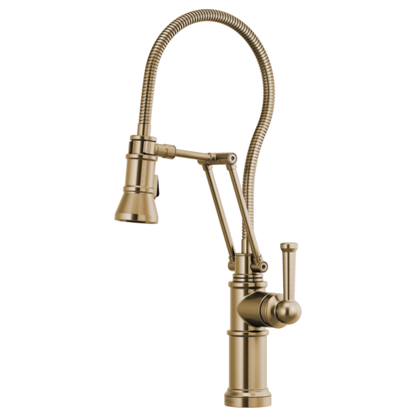 ARTESSO® Articulating Faucet With Finished Hose Brizo 63125LF-GL