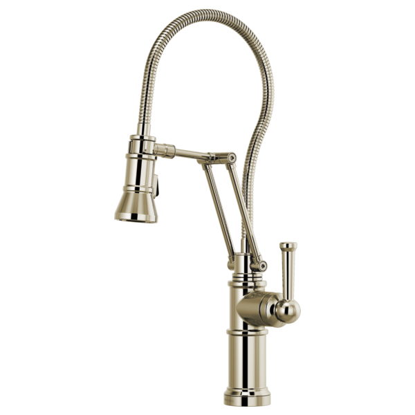 ARTESSO® Articulating Faucet With Finished Hose Brizo 63125LF-PN