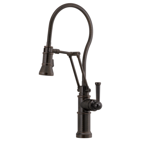 ARTESSO® Articulating Faucet With Finished Hose Brizo 63125LF-RB