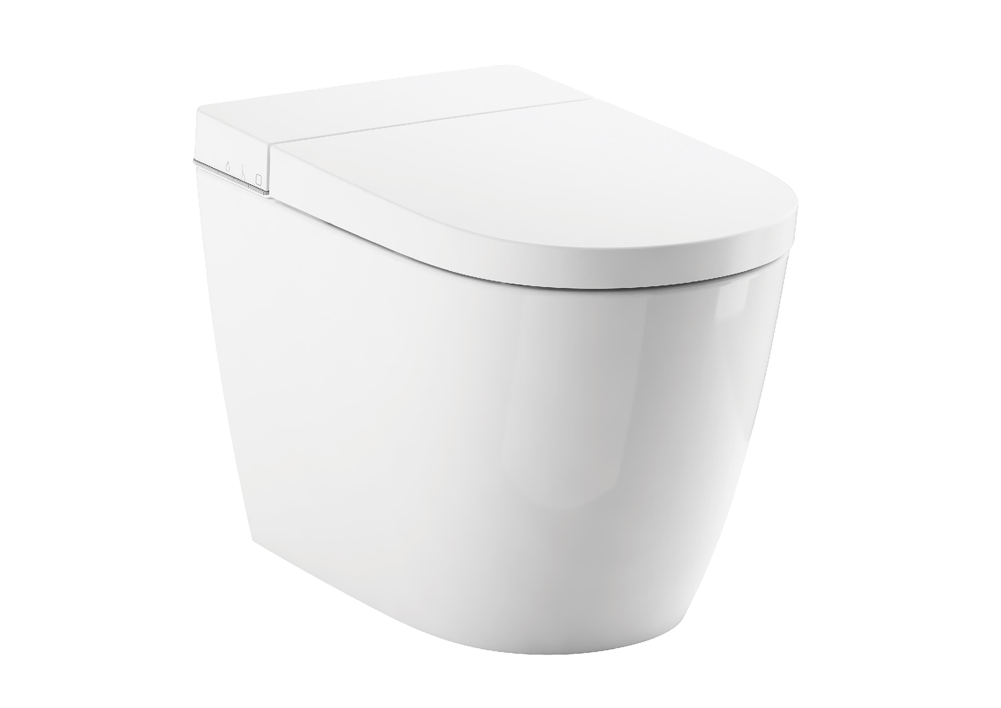 In-Wash® Ona floor-standing smart toilet,Rimless®Vortex (S-Trap 305, dual outlet 3.5/5L) Roca RS803136002